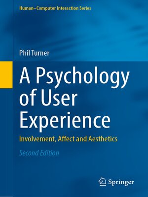 cover image of A Psychology of User Experience